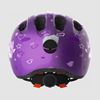 Cykelhjälm ABUS Smiley 2.0 Purple Star, grönt spänne