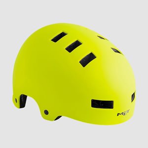Cykelhjälm MET Zone Safety Yellow/Matt