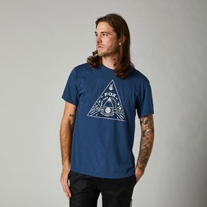 Fox T-Shirt Single Track Blå