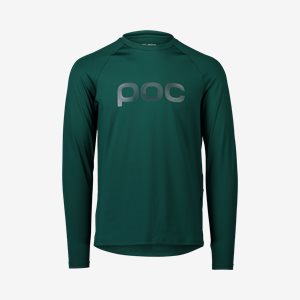 Cykeltröja POC M's Reform Enduro Jersey Moldanite Green