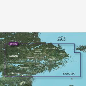 Sjökort Garmin BlueChart g3 Vision Stockholm/Mälaren