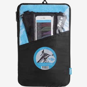 Svettskydd Tacx Sweat Set + smartphoneskydd + handduk