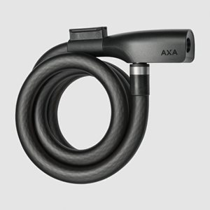 Spirallås AXA Resolute, 120 cm, Ø15 mm, inkl. fäste