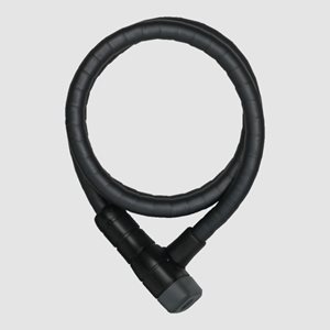 Spirallås ABUS Microflex 6615K, 120 cm, Ø15 mm, inkl. fäste (Snap Cage)