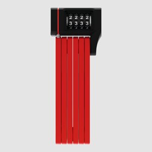 Vikbart lås ABUS uGrip Bordo 5700C, 80 cm, röd, inkl. fäste (SH)
