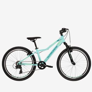 Barncykel Krossea JR 1.0 24" akvamarin/grön