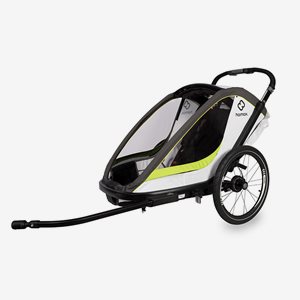 Cykelvagn Hamax Breeze White Green