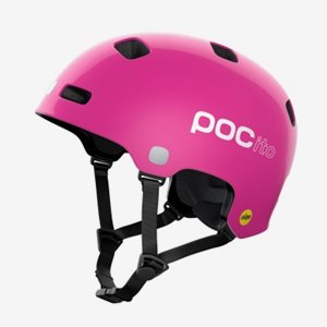Cykelhjälm POC POCito Crane MIPS Fluorescent Pink
