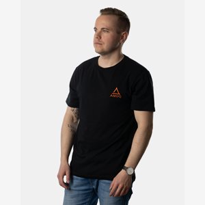 T-shirt AMOQ Original T-Shirt Black/Orange