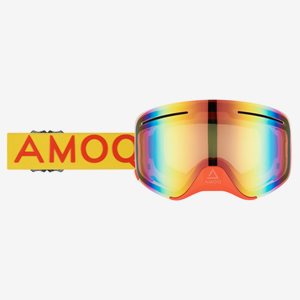 Goggles AMOQ VisionVent+ Magnetic Yellow/Red Lins Red Mirror