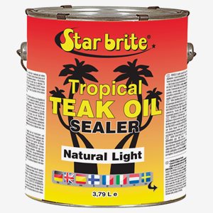 Star brite Tropical Teak Oil/Sealer Natural Light 3,79 L