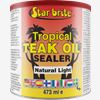 Star brite Tropical Teak Oil/Sealer Natural Light 500ml