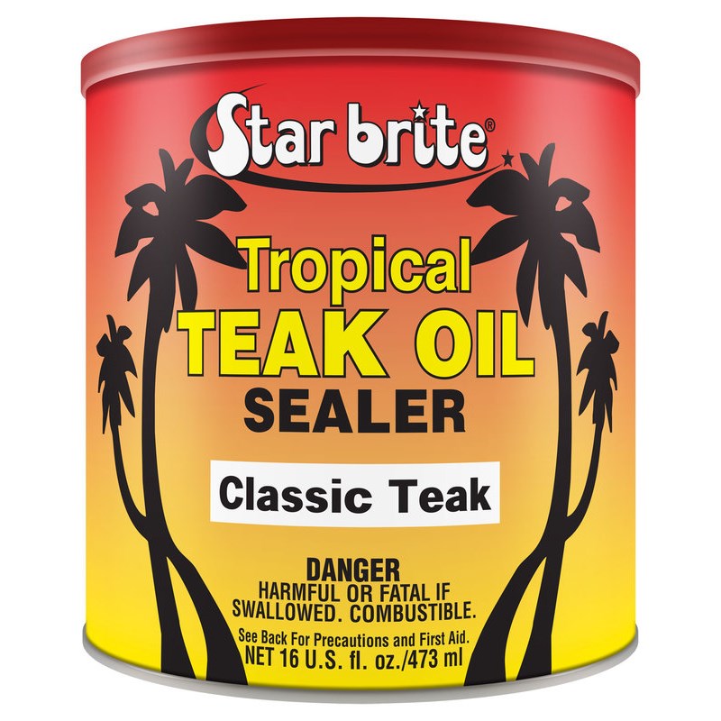 Star brite Tropical Teak Oil/Sealer Classic Teak  500ml