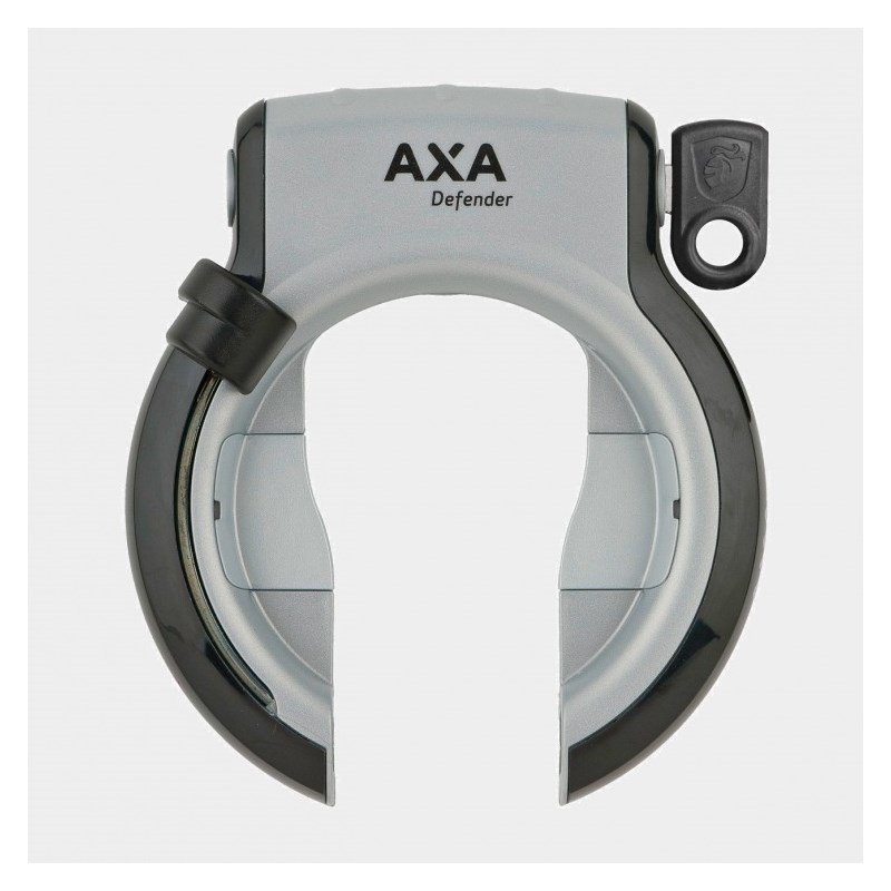 Ramlås AXA Defender Retractable, grå
