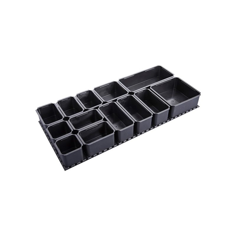 Plastboxar Unior Set med boxar och undelägg 450 x 210mm