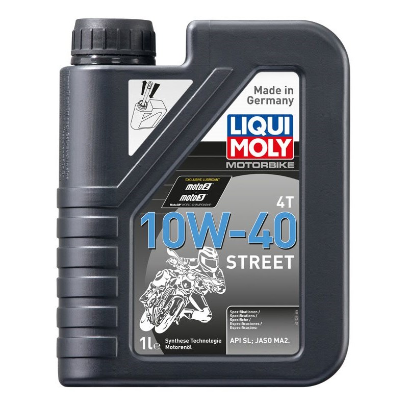 Liqui Moly Motorolja 4T 10W-40 Street 1L