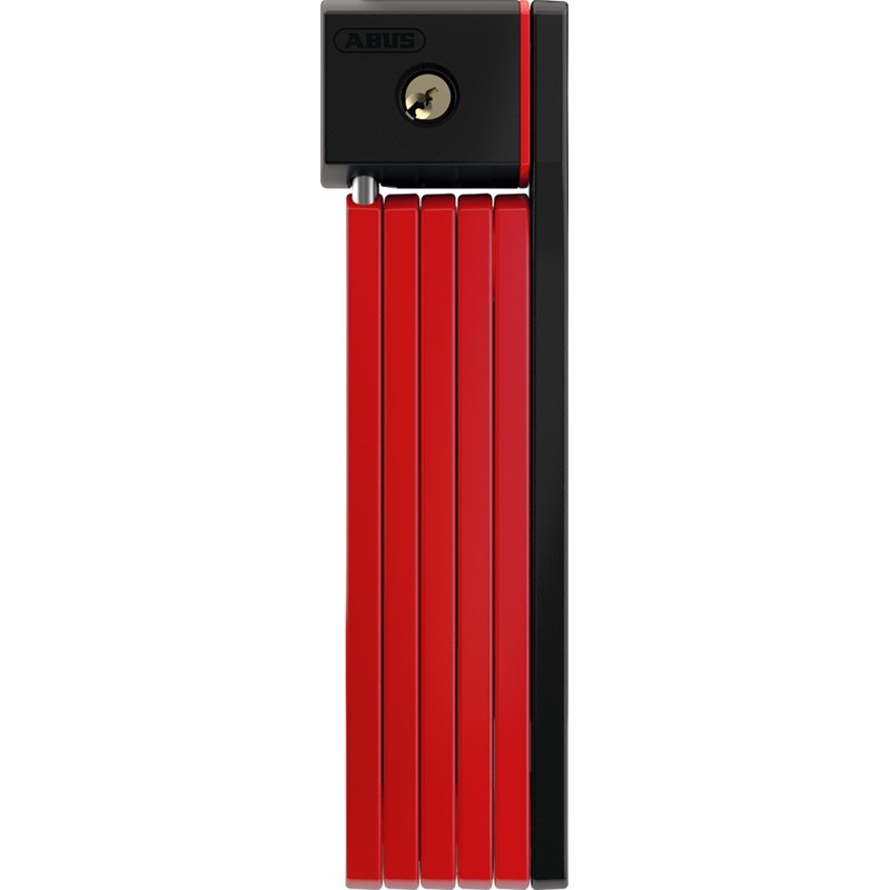 Vikbart lås ABUS uGrip Bordo 5700, 80 cm, röd, inkl. fäste (SH)