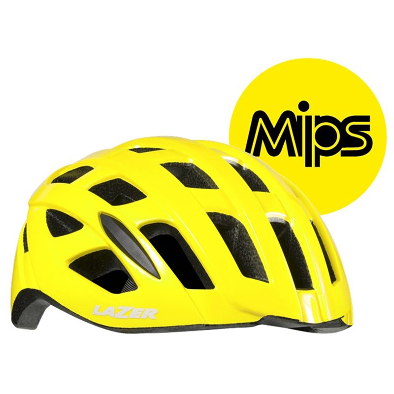 Cykelhjälm Lazer Tonic MIPS Flash Yellow