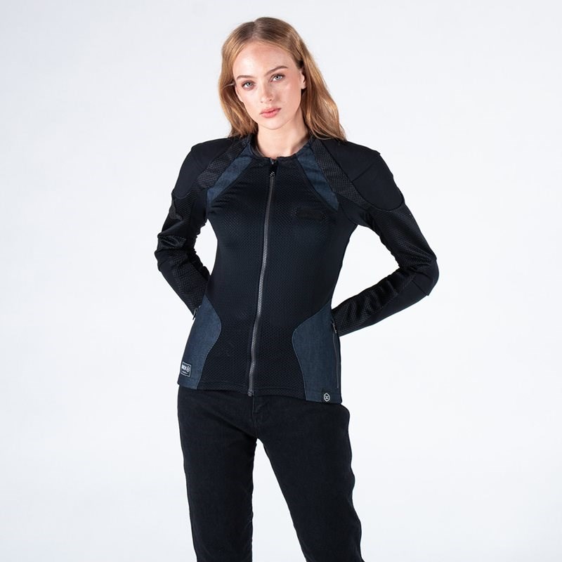 Skyddströja Knox Urbane Pro Mkii Svart/Denim Dam