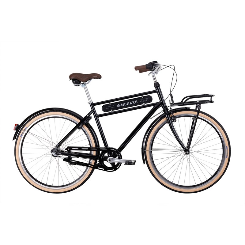 Herrcykel Monark August Svart