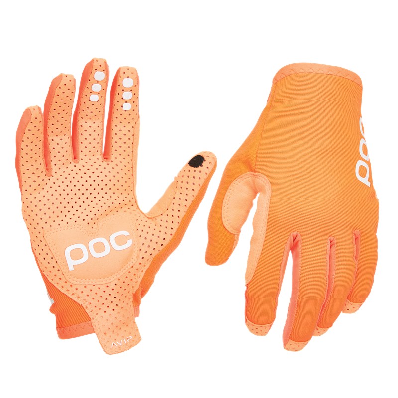 Cykelhandskar POC AVIP Glove Long Zink Orange
