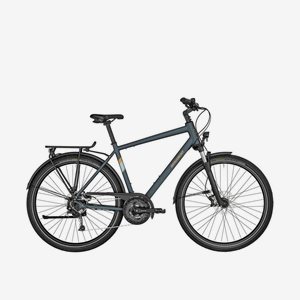 Bergamont Hybridcykel Horizon Plus 6 Gent 28 Tum Matt Dark Petrol Blå