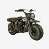 Dirtbike TEN7 Mudmaster 212 cc black