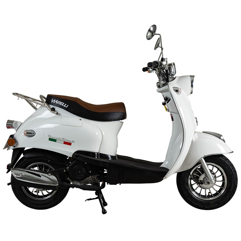 Moped Viarelli Retro-50 Vit 45 km/h (Euro 5 Klass 1)