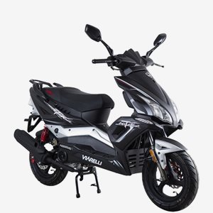 Moped Viarelli Matador 45km/h (Euro 5 klass 1 moped) Mattsvart