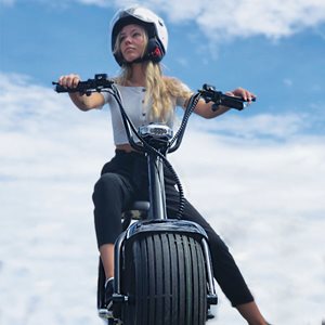 Elscooter X-Pro Harleyscooter Fatboy 1500W black
