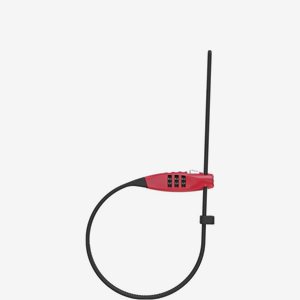 Wirelås Abus Combiflex TravelGuard Röd