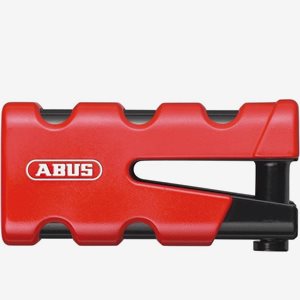 Skivbromslås Abus 77 Granit Sledg grip red XPlus