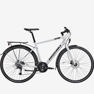 Nishiki Hybridcykel City 501 Herr 28 Tum Polarsilver