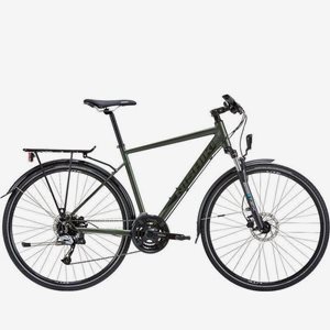 Nishiki Crosshybrid XC Five Herr 28 Tum Djungelgrön