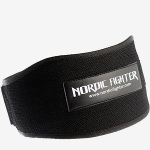 Nordic Fighter Träningsbälte Tyngdlyftarbälte i Förstärkt Textil