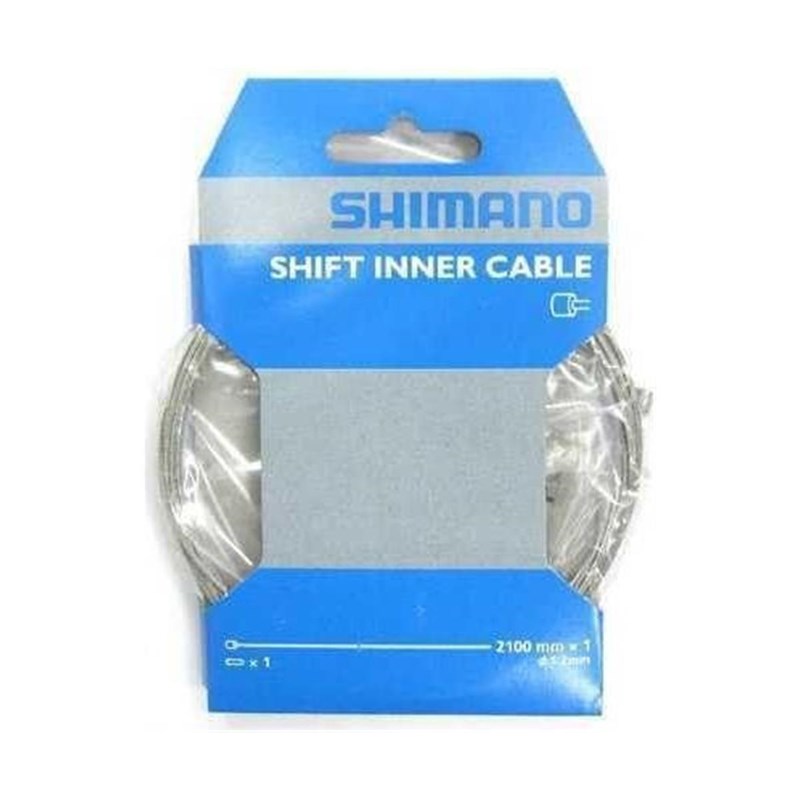 Växelvajer Shimano 1,2 x 2100 mm