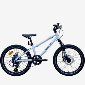 Biorn Barncykel Ram 8-Växlad 20 Tum Coral/Svart