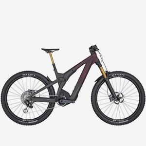 El MTB Scott Patron eRIDE 900 Ultimate TR Candy Red Flakes