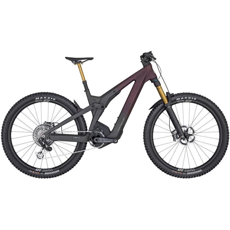 El MTB Scott Patron eRIDE 900 Ultimate TR Candy Red Flakes