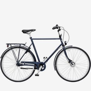 Skeppshult Herrcykel Stil 3-Växlar 28 Tum Denim Matt