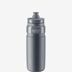 Flaska Elite FLY Tex grå, grå grafik 750ml