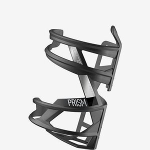 Flaskställ Elite Prism L kolfiber matt,svart grafik
