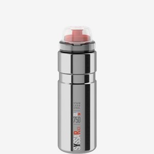 Flaska Elite Syssa race silver glossy 750ml