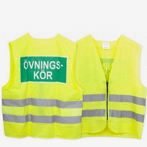 Reflexväst Övningskör Grön
