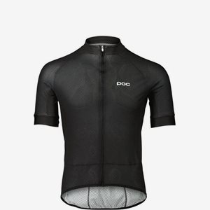 Cykeltröja POC M's Essential Road Logo Jersey Uranium Black/Hydrogen W