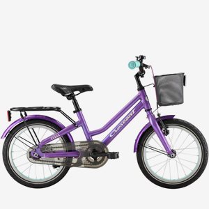 Crescent Barncykel Svava 16 Tum Lila