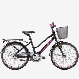 Crescent Barncykel Saga 20 Tum Svart