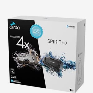 Cardo Intercom Freecom 4X & Spirit Hd Bundle