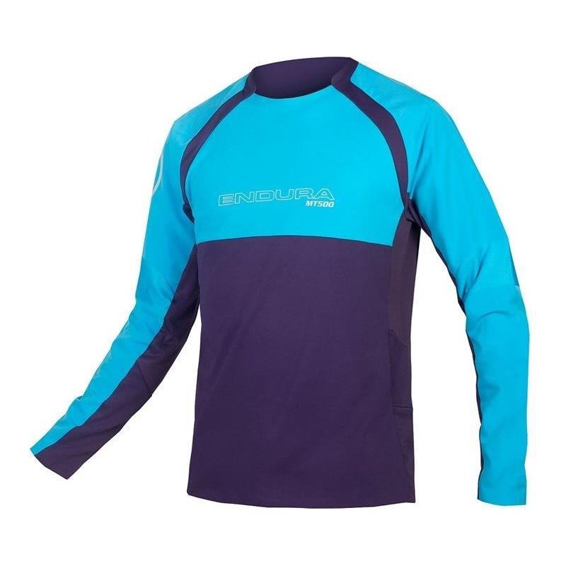 Endura Cykeltröja MT500 Thermal L/S ll Electricblue