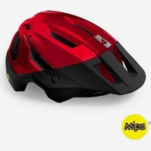 Bluegrass Cykelhjälm MTB Rogue Mips Metallic Red/Matt Glossy